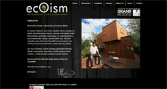 Desktop Screenshot of ecoism.co.uk